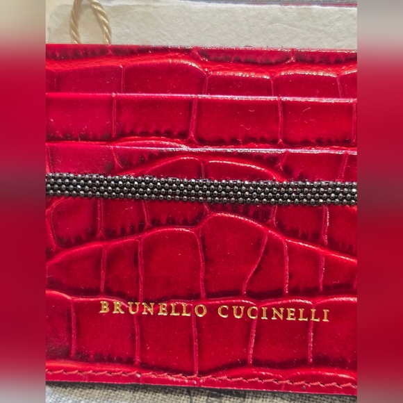 Brunello Cucinelli Card Holder. - Picture 7 of 13